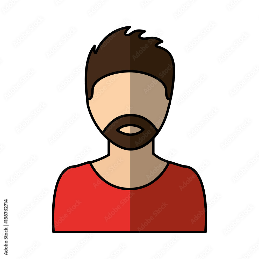 young man avatar character vector illustration design young man avatar character vector illustration design