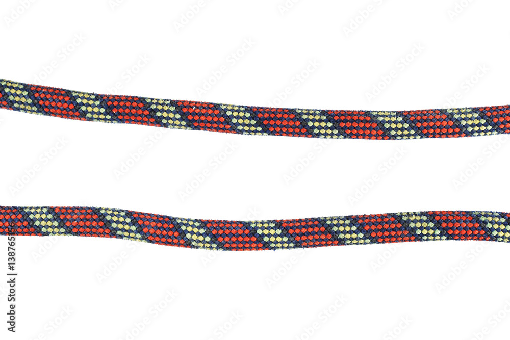 isolated climbing rope isolated climbing rope