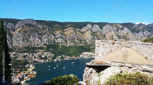 Fototapeta Naklejka Na Ścianę i Meble -  Beautiful cityscape of Kotor Montenegro