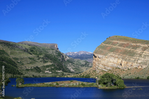 mountain lake photo
