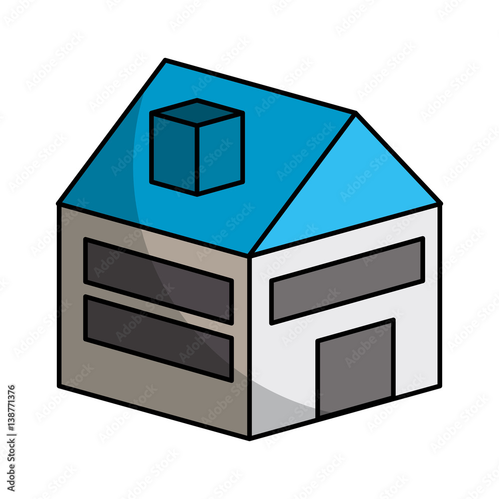 house isometric isolated icon vector illustration design house isometric isolated icon vector illustration design