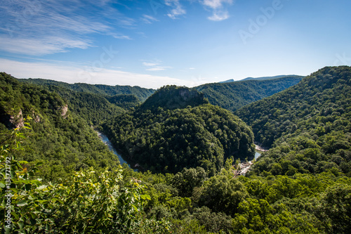 River Bend on Wooded Forest © Cris Ritchie Photo