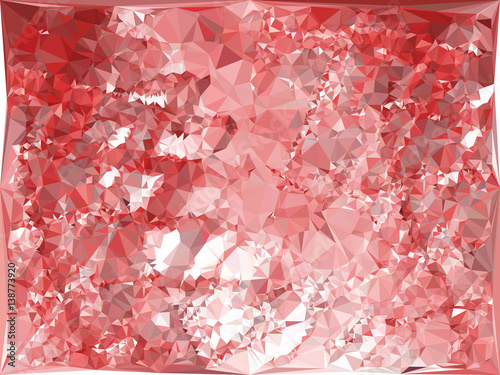 Abstract multicolor mosaic backdrop. Vector clip art.