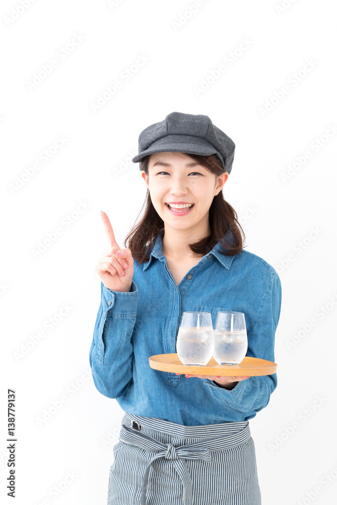 指差し・カフェ・スタッフ 指差し・カフェ・スタッフ