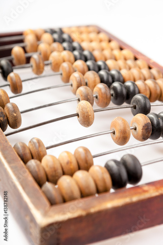 Old Wooden Abacus