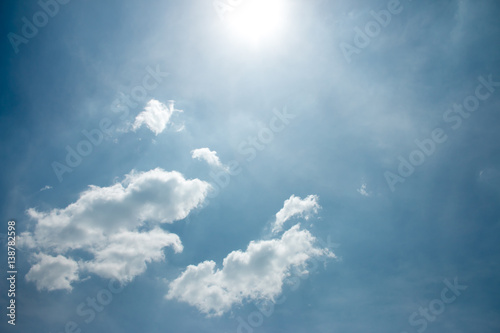 sun and Cloud  background