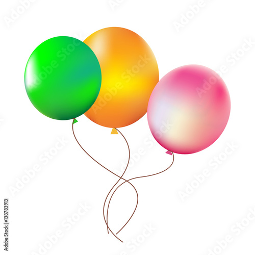 vector illustration modern icon isolated air ballon on background transparency