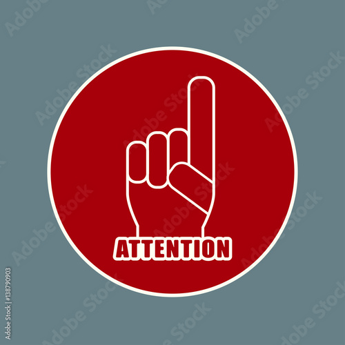 Hazard warning symbol in red background.