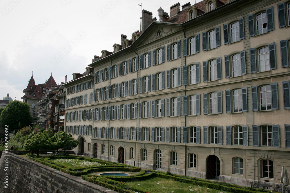 Exterior of building in Bern, Switzerland