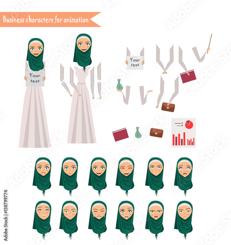 Business Woman for animation