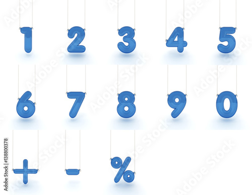 Hanging numbers collection