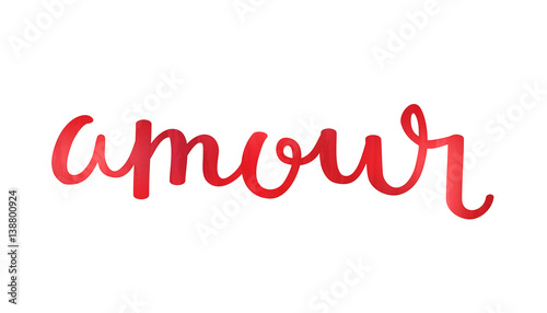 Icône Aquarelle "AMOUR"