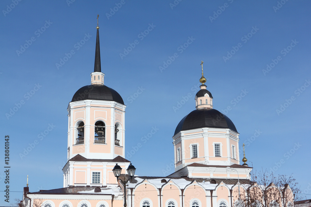 Cathedral of the Epiphany, Tomsk, Russia, founded in 1633
