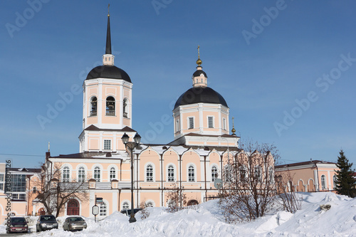 Cathedral of the Epiphany, Tomsk, Russia, founded in 1633