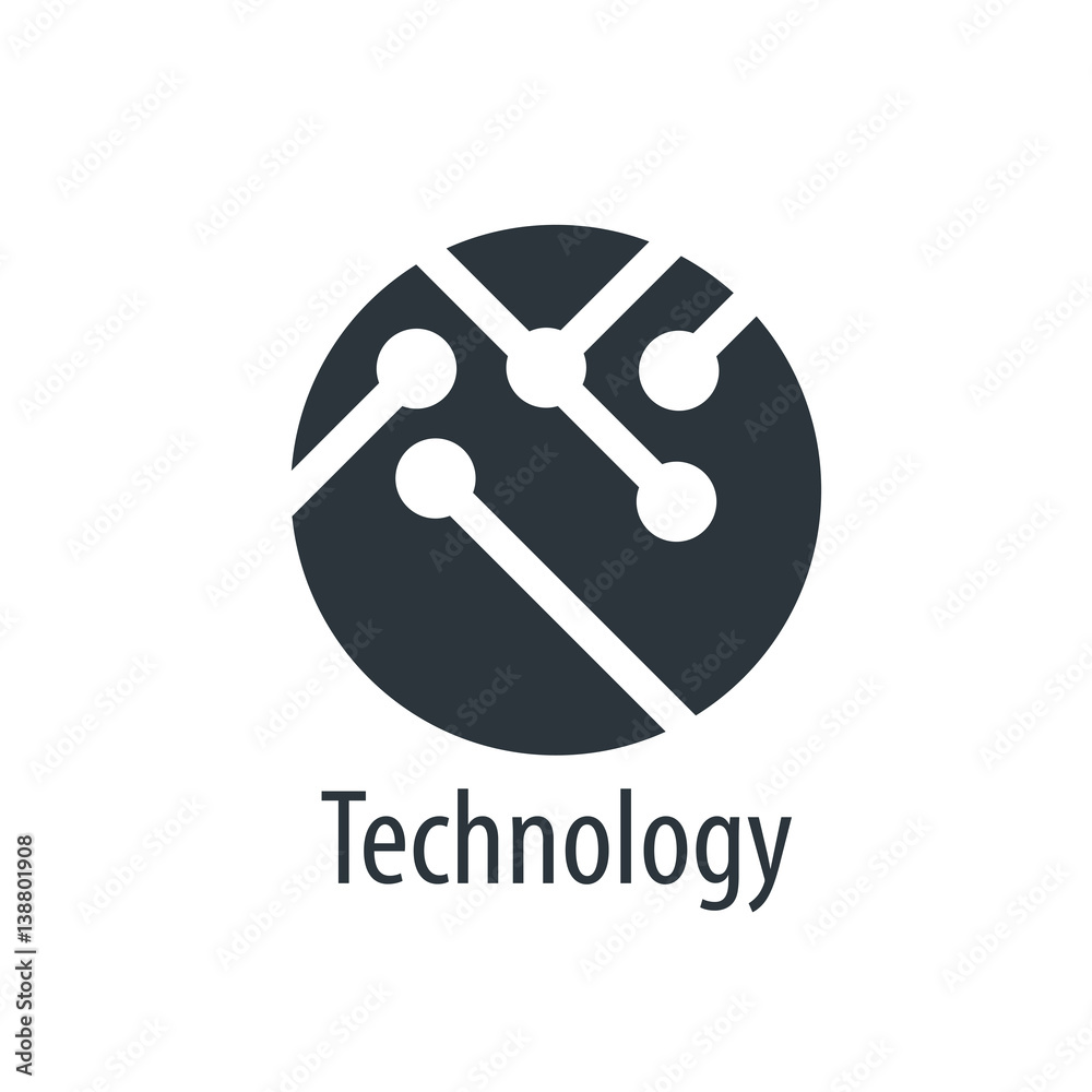 vector logo technology vector logo technology