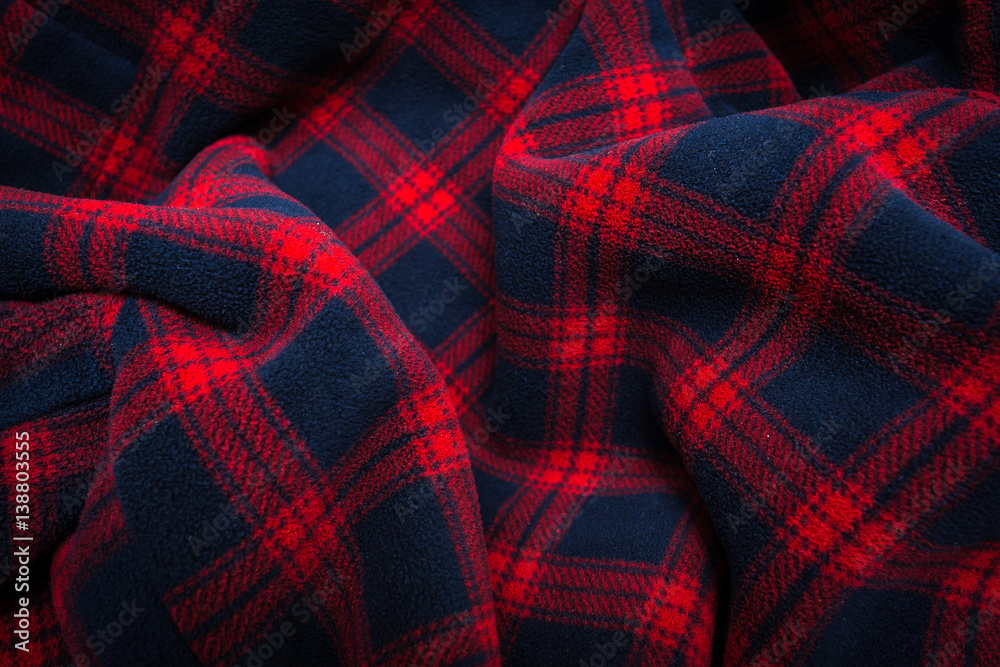 Fabric plaid texture. Cloth background Fabric plaid texture. Cloth background