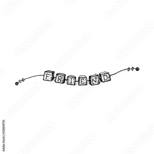 Dotwork Friend Bracelet