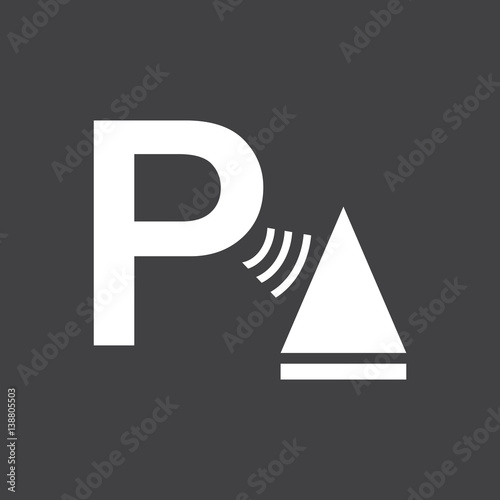 Parking assistance icon