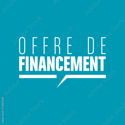offre de financement