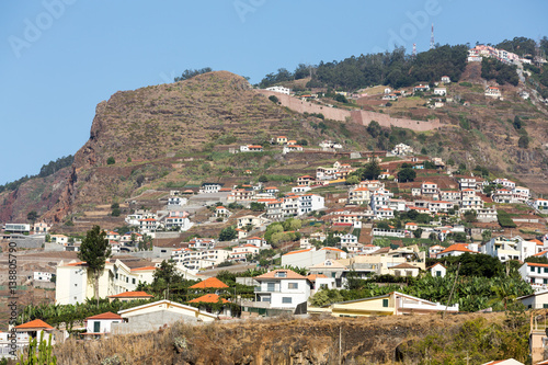 Camara de Lobos - traditional fishing village, situated five kilometres from Funchal on Madeira. Portugal © wjarek