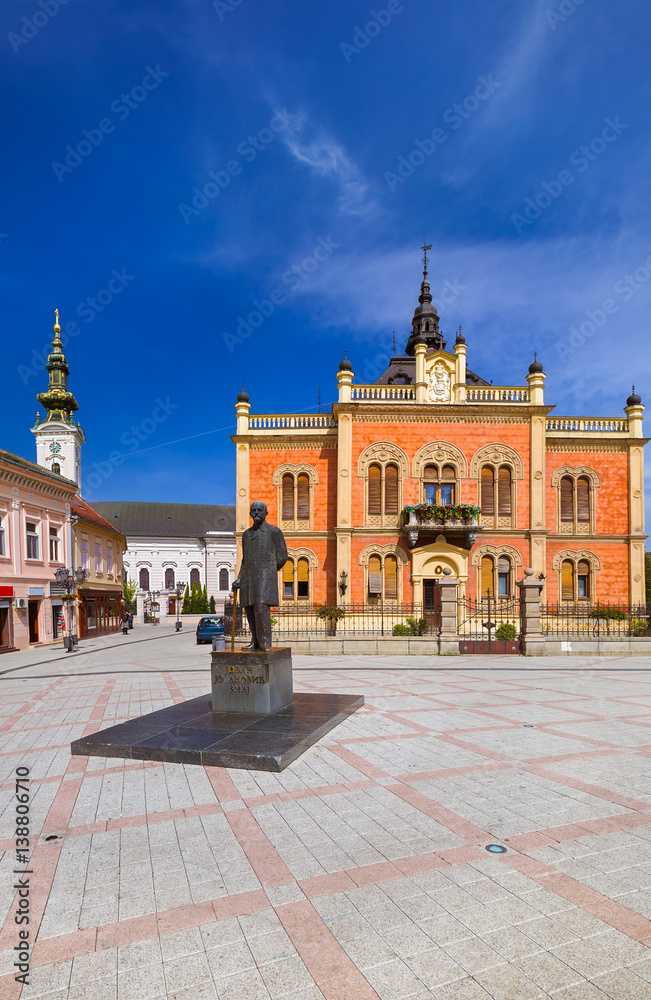 Old town in Novi Sad - Serbia