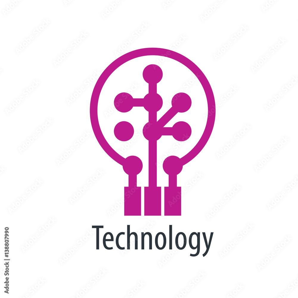 vector logo technology vector logo technology