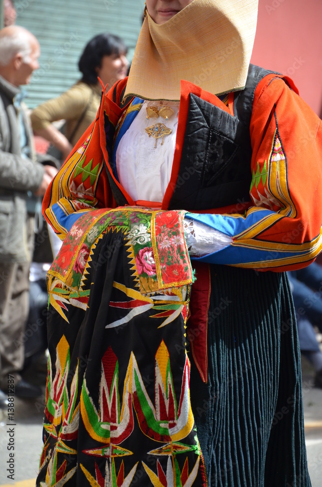 Obraz premium Folk of Sardinia