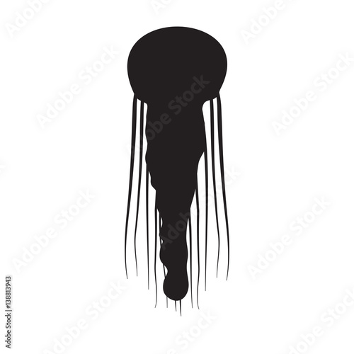 jellyfish silhouette