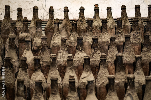 bottles in bodega