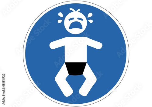 Schild Baby erlaubt