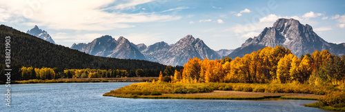 Grand Tetons in the Fall photo