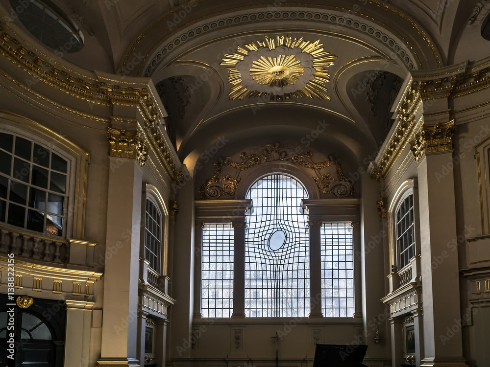 Interior View of St Martin-in-the-Fields Church  Trafalgar Square