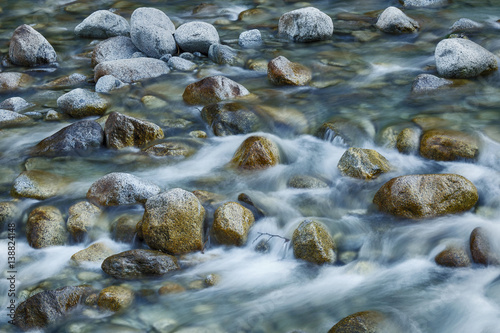 Mountain creek, Adamello-Brenta Natural Park, Italy