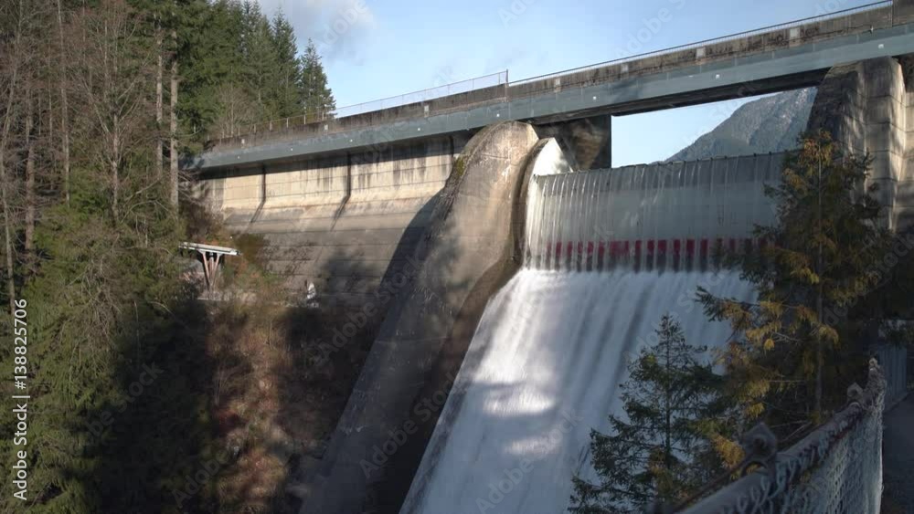 Cleveland Dam, North Vancouver, BC 4K. UHD. Looking at the spillway of the Cleveland Dam in Capilano River Regional Park, North Vancouver, British Columbia. 4K. UHD.
Cleveland Dam, North Vancouver, BC 4K. UHD. Looking at the spillway of the Cleveland Dam in Capilano River Regional Park, North Vancouver, British Columbia. 4K. UHD.