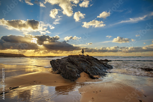 Landscape almograve portugal photo