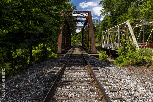 Historic Railroad Truss Bridge - Pennsylvania