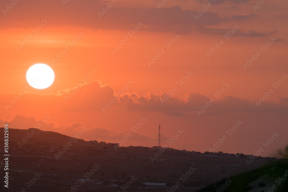 Sunset Over Haiti