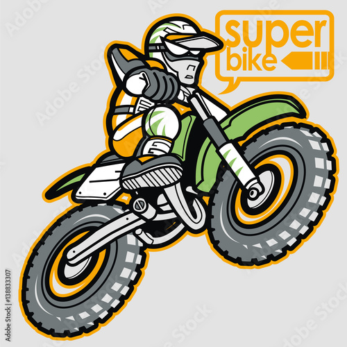 Motocross rider