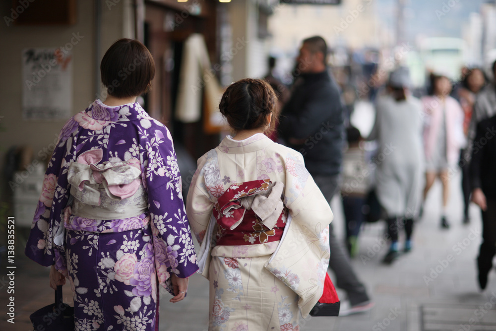 People on a busy city street. Tokyo, Japan.