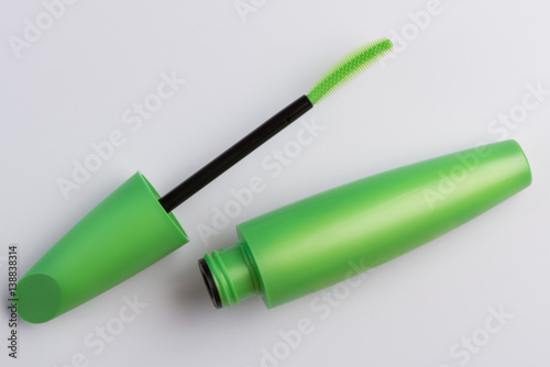 Mascara tube and wand