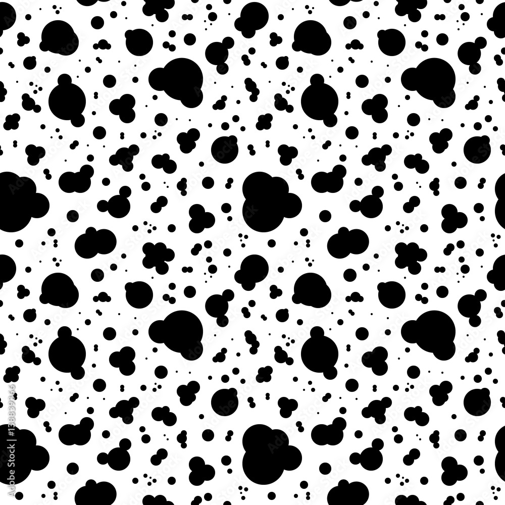 Vector seamless pattern background with splashes, blots, blobs of paint. Vector seamless pattern background with splashes, blots, blobs of paint.