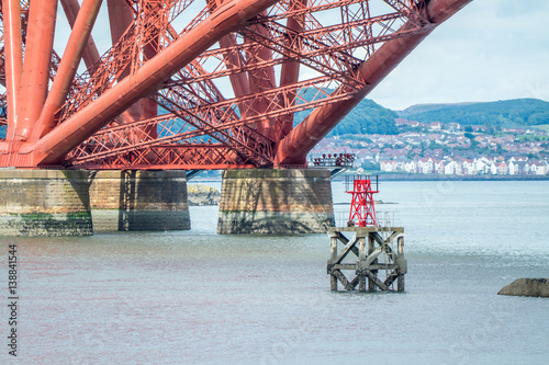 Firth of Forth rail bridge photo