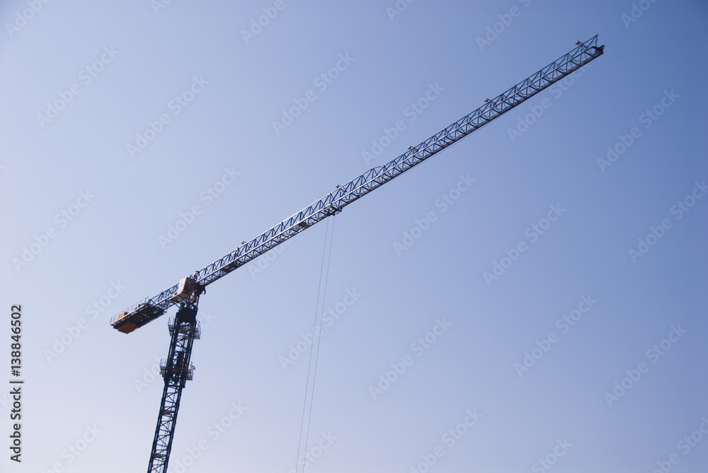 crane and sky