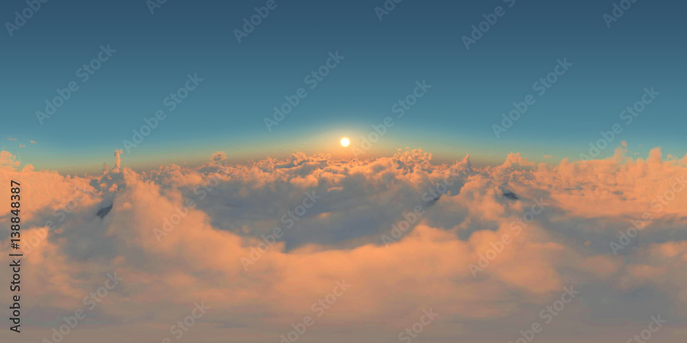 Clouds VR 360° Sun Set Clouds VR 360° Sun Set