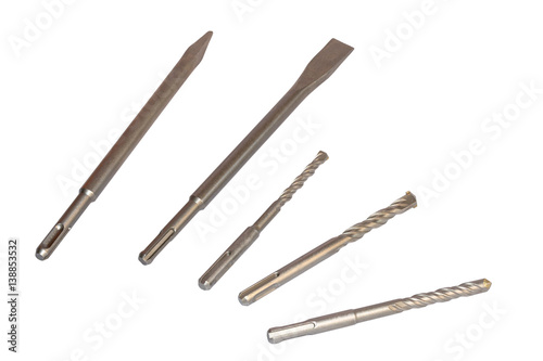 Jackhammer and drill five bits