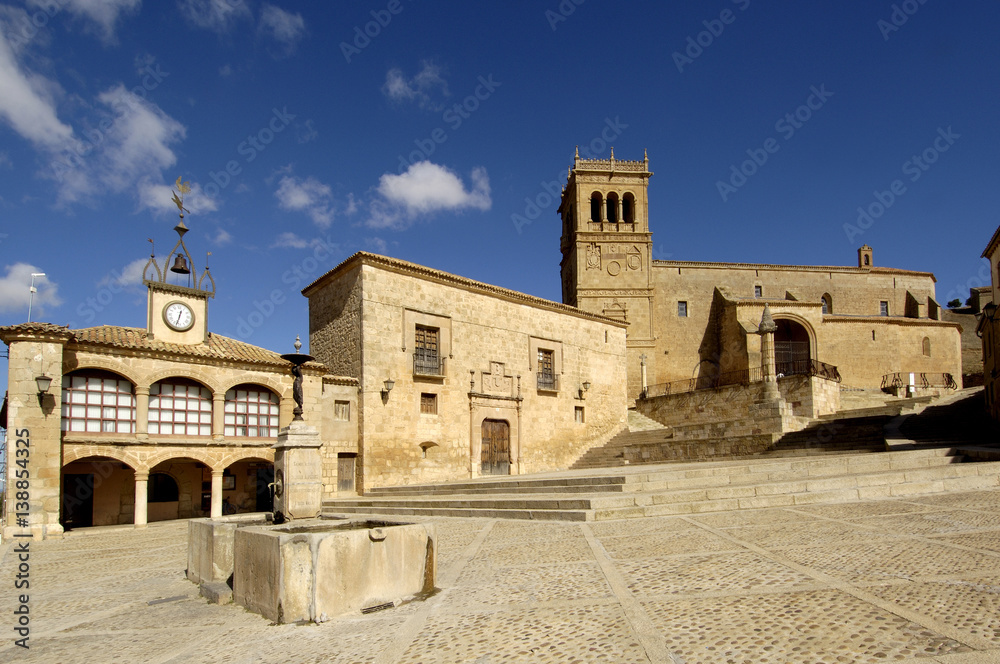 Vilage of Moron de Almazan, Soria provincia, Castilla Leon, Spain