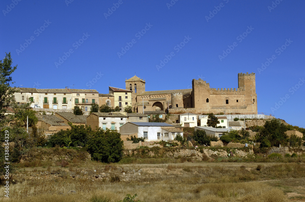 Village of Monteagudo de las Vicarias, Soria Province, Castilla-Leon, Spain