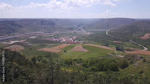 Surroundings of the village of Medinaceli in Soria