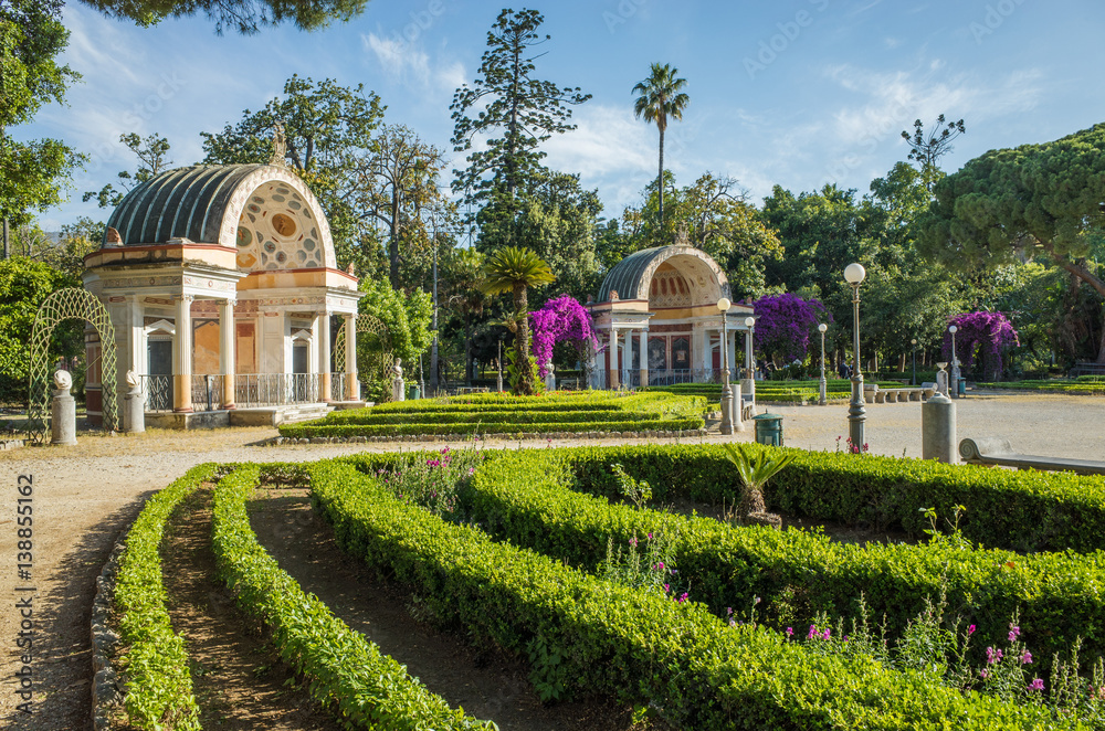 Park Villa Giulia in Palermo; Italy