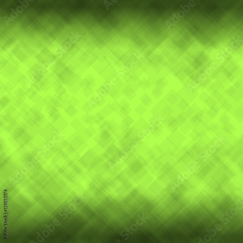 Abstract Square Background. Green Mosaic Pattern. Pattern Design for Banner, Poster, Flyer